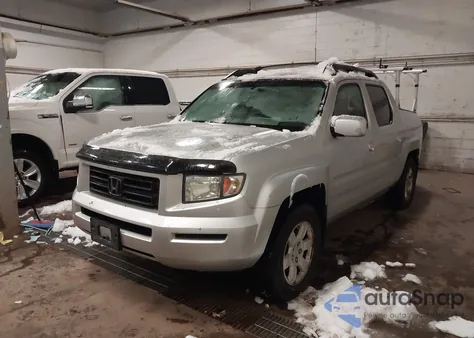 2006 Honda Ridgeline Rts from USA, damaged, VIN 2HJYK164X6H560265
